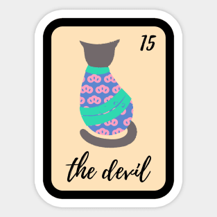 Cat Tarot Sticker